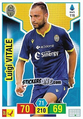 Sticker Luigi Vitale - Calciatori 2019-2020. Adrenalyn XL - Panini