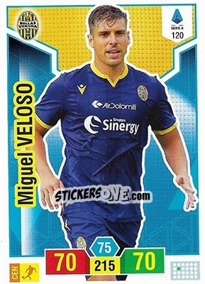 Figurina Miguel Veloso - Calciatori 2019-2020. Adrenalyn XL - Panini