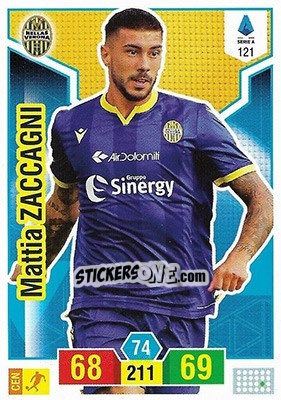 Cromo Mattia Zaccagni - Calciatori 2019-2020. Adrenalyn XL - Panini