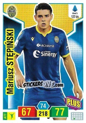 Cromo Mariusz Stępiński - Calciatori 2019-2020. Adrenalyn XL - Panini