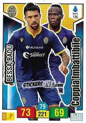 Cromo Emmanuel Badu / Daniel Bessa - Calciatori 2019-2020. Adrenalyn XL - Panini