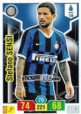 Sticker Stefano Sensi - Calciatori 2019-2020. Adrenalyn XL - Panini