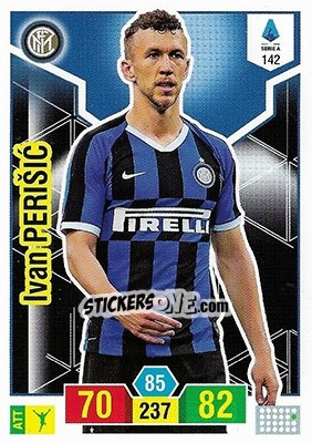 Sticker Ivan Perišic - Calciatori 2019-2020. Adrenalyn XL n. 142 - Panini