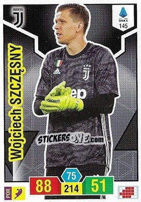 Sticker Wojciech Szczęsny - Calciatori 2019-2020. Adrenalyn XL n. 145 - Panini