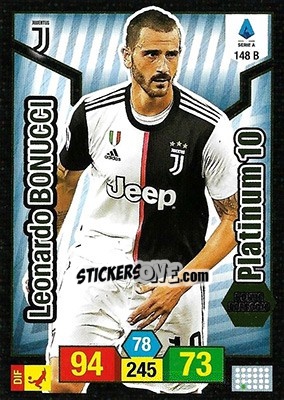 Sticker Leonardo Bonucci - Calciatori 2019-2020. Adrenalyn XL n. 148B - Panini