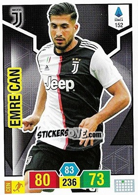 Sticker Emre Can - Calciatori 2019-2020. Adrenalyn XL - Panini