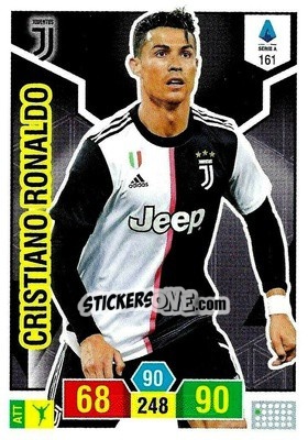Sticker Cristiano Ronaldo - Calciatori 2019-2020. Adrenalyn XL n. 161 - Panini