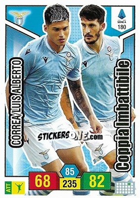 Sticker Luis Alberto / Joaquín Correa - Calciatori 2019-2020. Adrenalyn XL - Panini