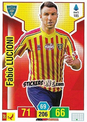 Sticker Fabio Lucioni - Calciatori 2019-2020. Adrenalyn XL - Panini