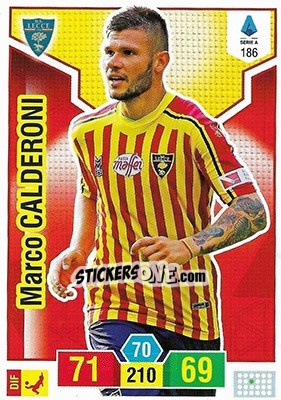 Cromo Marco Calderoni - Calciatori 2019-2020. Adrenalyn XL - Panini