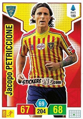 Cromo Jacopo Petriccione - Calciatori 2019-2020. Adrenalyn XL - Panini