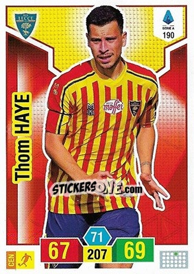 Sticker Thom Haye - Calciatori 2019-2020. Adrenalyn XL - Panini