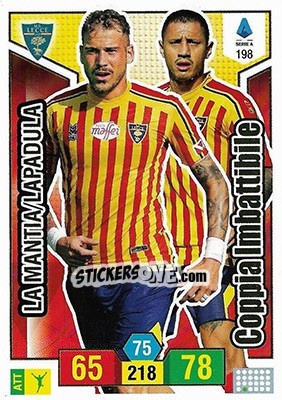 Figurina Andrea La Mantia / Gianluca Lapadula - Calciatori 2019-2020. Adrenalyn XL - Panini