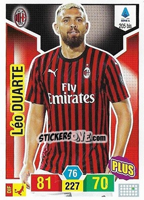 Figurina Léo Duarte - Calciatori 2019-2020. Adrenalyn XL - Panini