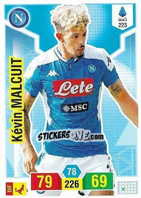 Sticker Kévin Malcuit - Calciatori 2019-2020. Adrenalyn XL - Panini