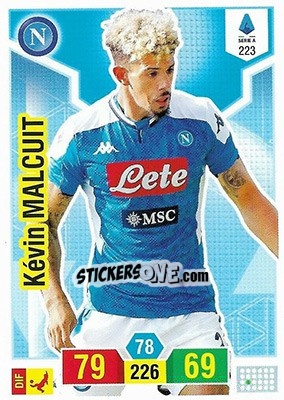 Cromo Kévin Malcuit - Calciatori 2019-2020. Adrenalyn XL - Panini