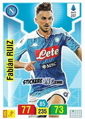 Sticker Fabián Ruiz - Calciatori 2019-2020. Adrenalyn XL - Panini