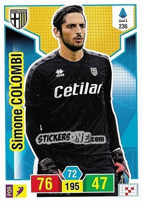 Cromo Simone Colombi - Calciatori 2019-2020. Adrenalyn XL - Panini