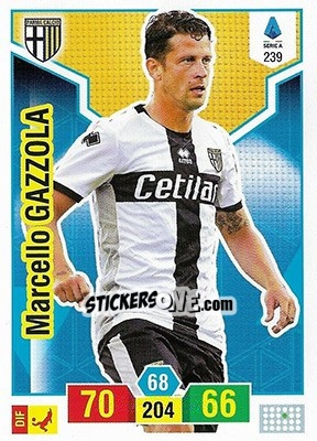 Cromo Marcello Gazzola - Calciatori 2019-2020. Adrenalyn XL - Panini