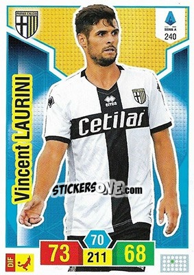 Cromo Vincent Laurini - Calciatori 2019-2020. Adrenalyn XL - Panini