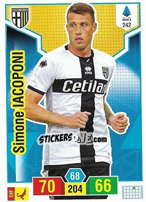 Sticker Simone Iacoponi - Calciatori 2019-2020. Adrenalyn XL - Panini