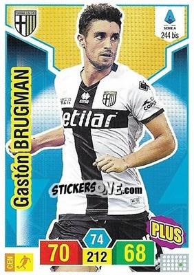 Figurina Gastón Brugman - Calciatori 2019-2020. Adrenalyn XL - Panini