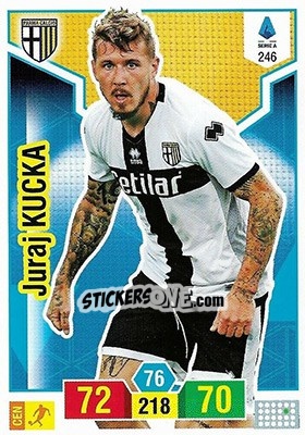 Figurina Juraj Kucka - Calciatori 2019-2020. Adrenalyn XL - Panini