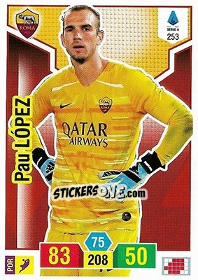 Figurina Pau López - Calciatori 2019-2020. Adrenalyn XL - Panini