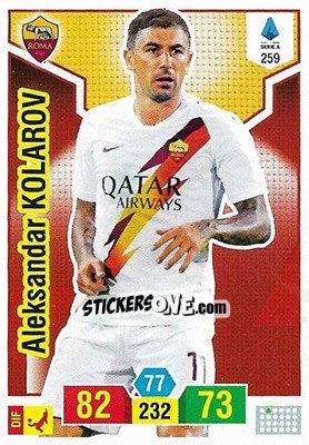 Sticker Aleksandar Kolarov - Calciatori 2019-2020. Adrenalyn XL n. 259 - Panini