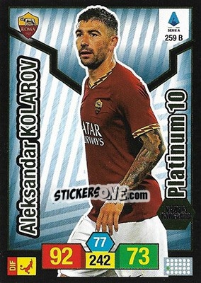 Sticker Aleksandar Kolarov - Calciatori 2019-2020. Adrenalyn XL n. 259B - Panini