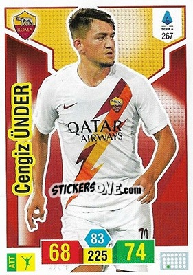 Sticker Cengiz Ünder - Calciatori 2019-2020. Adrenalyn XL n. 267 - Panini