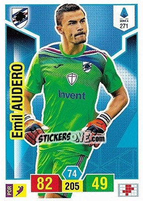 Cromo Emil Audero - Calciatori 2019-2020. Adrenalyn XL - Panini