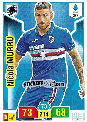 Sticker Nicola Murru - Calciatori 2019-2020. Adrenalyn XL - Panini