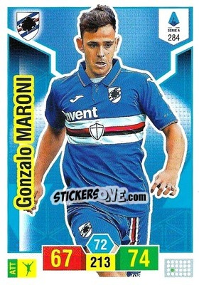 Sticker Gonzalo Maroni - Calciatori 2019-2020. Adrenalyn XL - Panini