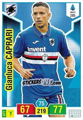 Sticker Gianluca Caprari - Calciatori 2019-2020. Adrenalyn XL - Panini