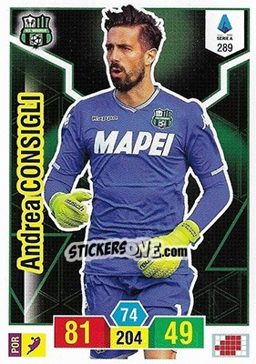 Figurina Andrea Consigli - Calciatori 2019-2020. Adrenalyn XL - Panini