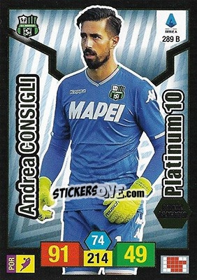 Sticker Andrea Consigli - Calciatori 2019-2020. Adrenalyn XL - Panini