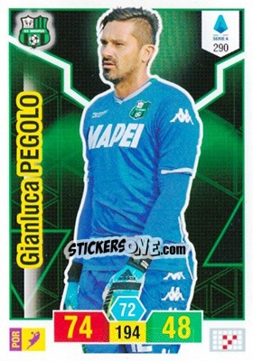 Figurina Gianluca Pegolo - Calciatori 2019-2020. Adrenalyn XL - Panini