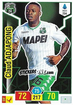 Figurina Claud Adjapong - Calciatori 2019-2020. Adrenalyn XL - Panini