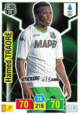 Cromo Hamed Junior Traorè - Calciatori 2019-2020. Adrenalyn XL - Panini