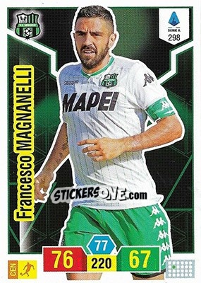 Sticker Francesco Magnanelli - Calciatori 2019-2020. Adrenalyn XL - Panini