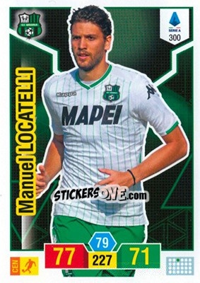 Sticker Manuel Locatelli - Calciatori 2019-2020. Adrenalyn XL n. 300 - Panini