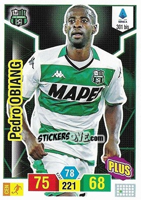 Figurina Pedro Obiang - Calciatori 2019-2020. Adrenalyn XL - Panini