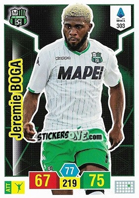 Cromo Jérémie Boga - Calciatori 2019-2020. Adrenalyn XL - Panini