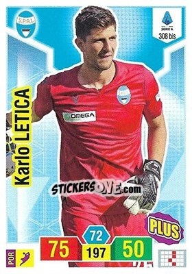 Figurina Karlo Letica - Calciatori 2019-2020. Adrenalyn XL - Panini