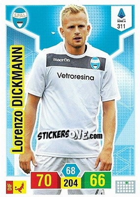 Sticker Lorenzo Dickmann - Calciatori 2019-2020. Adrenalyn XL - Panini