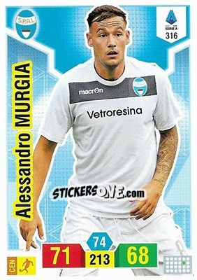 Sticker Alessandro Murgia - Calciatori 2019-2020. Adrenalyn XL - Panini