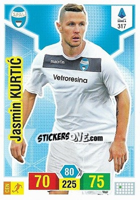 Cromo Jasmin Kurtic - Calciatori 2019-2020. Adrenalyn XL - Panini