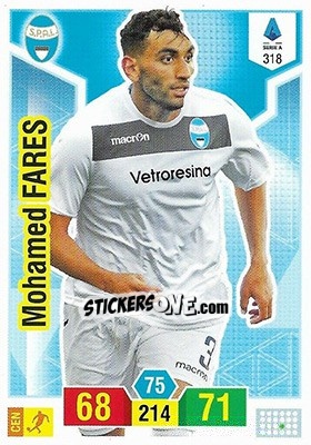 Sticker Mohamed Fares - Calciatori 2019-2020. Adrenalyn XL - Panini