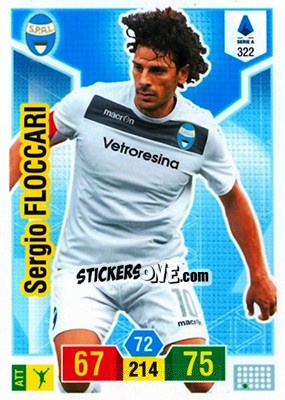 Sticker Sergio Floccari - Calciatori 2019-2020. Adrenalyn XL - Panini